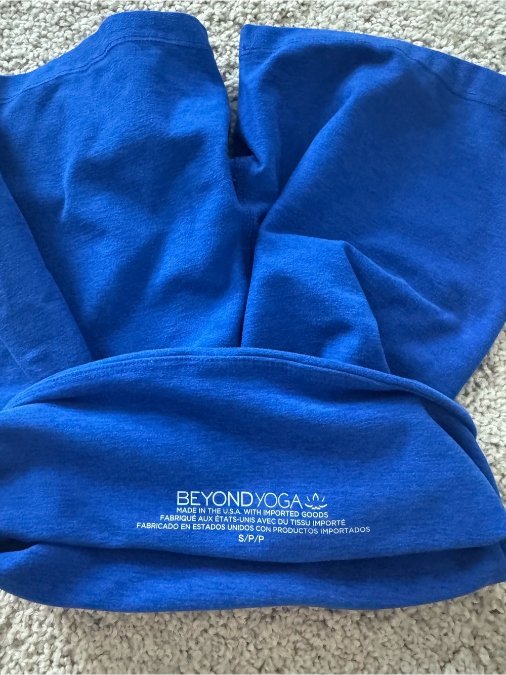 Beyond Yoga Crop Tank and Biker Shorts Set - Picture 3 of 5